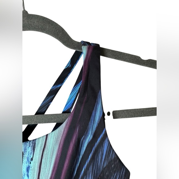 Lululemon Energy Bra Nulux Electrobeam Multi Size 4 - Picture 4 of 8